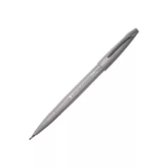   Ecsetfilc , Pentel Touch Sign Pen® Brush Tip / Grey -  (1 db)