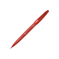   Ecsetfilc , Pentel Touch Sign Pen® Brush Tip / Red -  (1 db)