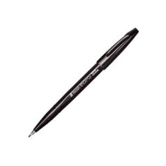   Ecsetfilc , Pentel Touch Sign Pen® Brush Tip / Black -  (1 db)