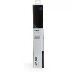   Öntapadó fólia  30*122 cm, Cricut Premiun Vinyl / Black - Glossy (1 ív)