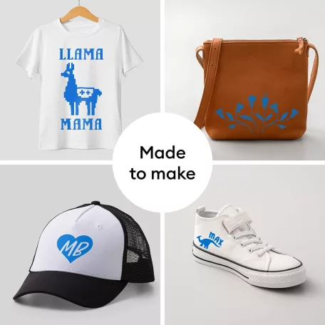 Cricut vasalható fólia 30*61 cm - Ocean - Everyday Iron-On (1 ív