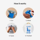 Cricut vasalható fólia 30*61 cm - Ocean - Everyday Iron-On (1 ív