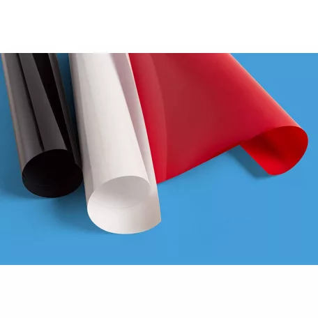 Cricut vasalható fólia készlet 30*30 cm - Fekete, Fehér és Piros - Elegance Sampler - Everyday Iron-On (3 ív)