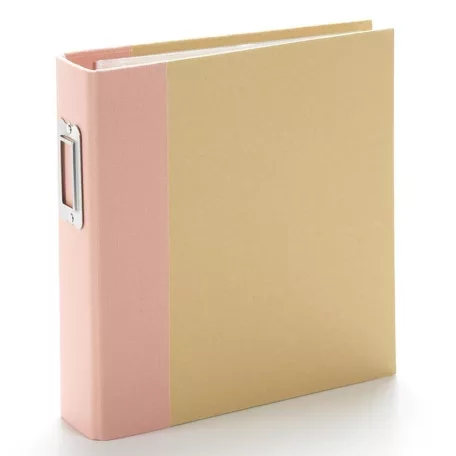 Simple Stories Album készlet 6"x8", SN@P! Binder / Blush (1 csomag)