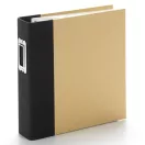 Simple Stories Album készlet 6"x8", SN@P! Binder / Black (1 csomag)