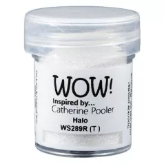   Domborítópor 15ml / Regular, Wow! Embossing Powder / Halo - Embossing Glitters (1 db)