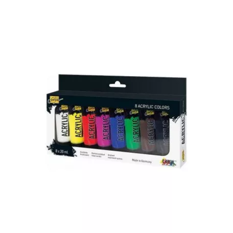 Akrilfesték készlet 20 ml, Kreul Solo Goya /  - Acrylic Colors 8 x 20 ml (8 db)