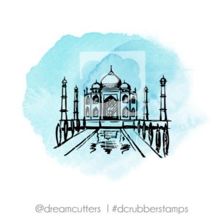Gumibélyegző , Agra / DC Rubber stamp City -  (1 db)