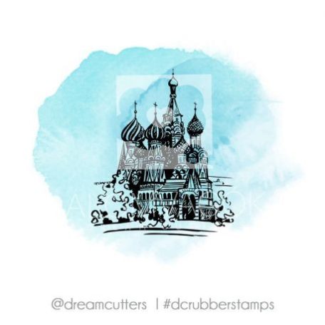 Gumibélyegző , Moszkva / DC Rubber stamp City - Moscow (1 db)