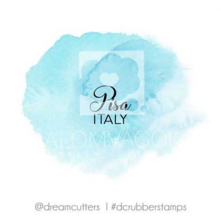 Gumibélyegző , Pisa / DC Rubber stamp City - Italy (1 db)