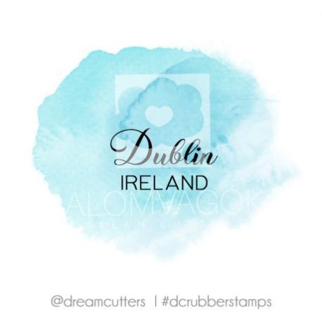 Gumibélyegző , Dublin / DC Rubber stamp City - Ireland (1 db)