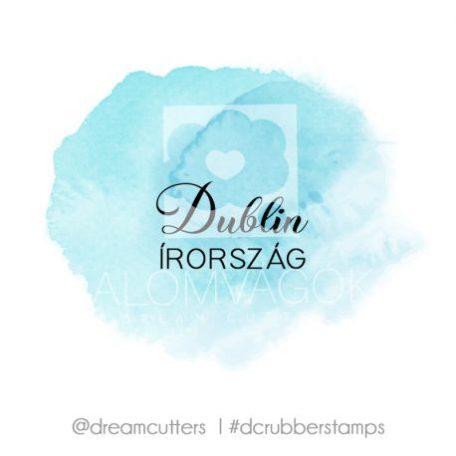Gumibélyegző , Dublin / DC Rubber stamp City - Írország (1 db)