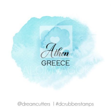 Gumibélyegző , Athen / DC Rubber stamp City - Greece (1 db)