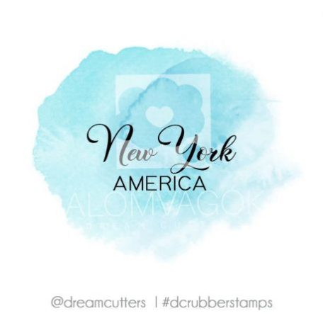 Gumibélyegző , New York / DC Rubber stamp City - America (1 db)