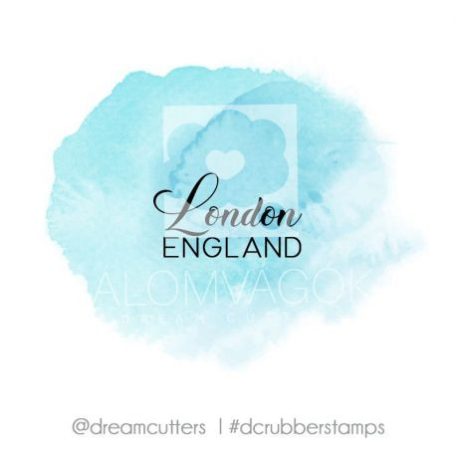Gumibélyegző , London / DC Rubber stamp City - England (2 db)