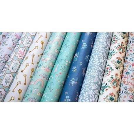 Papírkészlet 12", Craft Consortium Secret Garden / Premium Paper Pad -  (1 csomag)