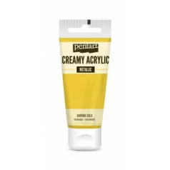   Pentart Krémes akrilfesték metál - barokkarany - Creamy Acrylic (60 ml)