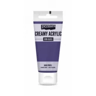   Pentart Krémes akrilfesték selyemfényű - sötétlila - Creamy Acrylic (60 ml)