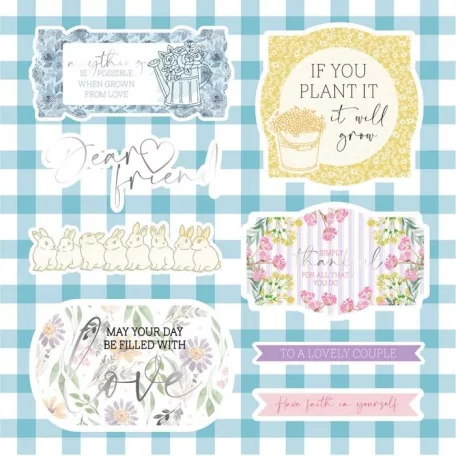Papírkészlet 12", CC Paper Pad / Farmhouse - Vellum Pad (1 csomag)