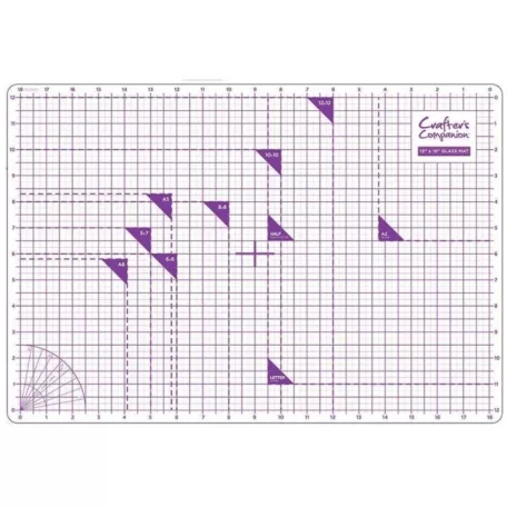 Üveg vágóalátét 13"*19", CC Glass Cutting Mat /  -  (1 db)