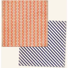   Scrapbook papír 12x12, MME Papers / Paper - Happenings (1 lap)