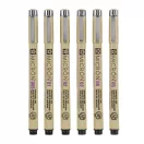 Sakura Pigma Micron Tűfilc készlet,  Fekete (6 db)