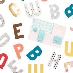   ABC formalyukasztó eszköz, Alphabet Punch Board / WRMK Punch Board (1 db)