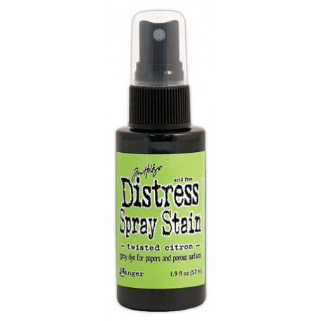 Tintaspray/Szórófejes festék , Distress Spray Stain / Tim Holtz - Twisted Citron (57 ml)