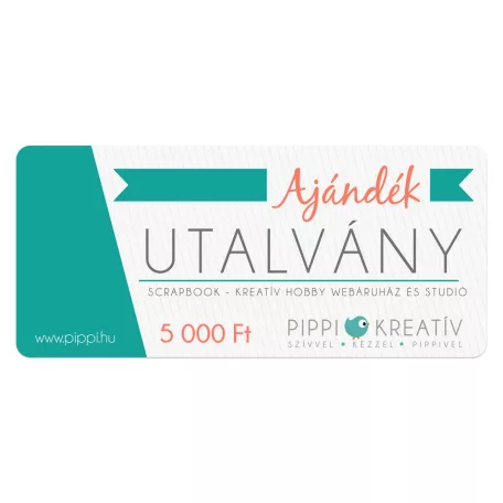 Elektronikus ajándékutalvány  - 5000 Ft értékben