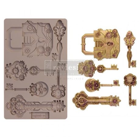 Öntőforma , Mechanical Lock & Keys / Prima Mould (1 db)