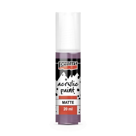 Pentart Matt akrilfesték 20 ml málna (1 db)