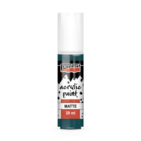 Pentart Matt akrilfesték 20 ml türkizkék (1 db)
