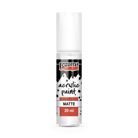 Pentart Matt akrilfesték 20 ml fehér (1 db)