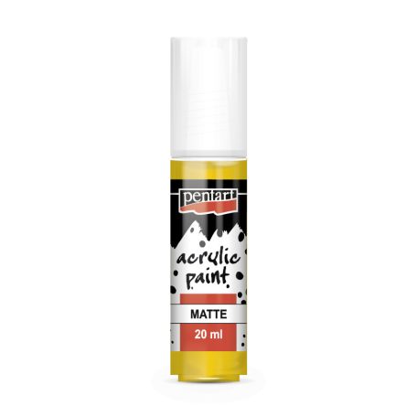 Pentart Matt akrilfesték 20 ml sárga (1 db)