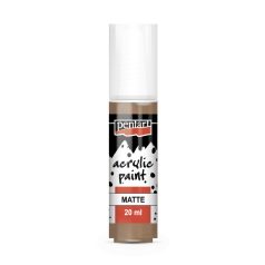 Pentart Matt akrilfesték 20 ml Mars barna (1 db)