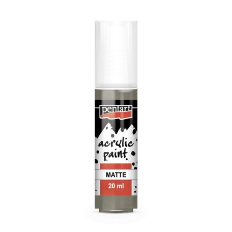 Pentart Matt akrilfesték 20 ml iszapszürke (1 db)