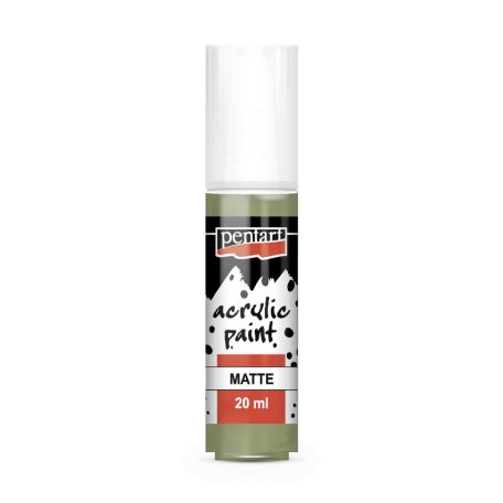 Pentart Matt akrilfesték 20 ml tövis (1 db)