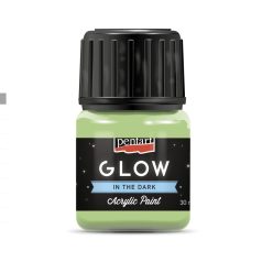 GLOW sötétben világító akrilfesték 30 ml zöld (1 db)