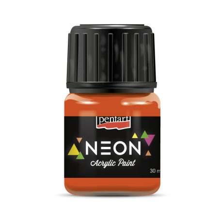 Neon akrilfesték 30 ml narancs (1 db)