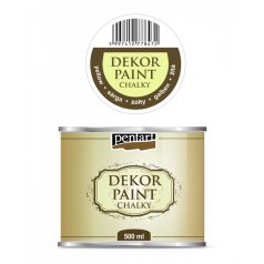 Dekor krétafesték 500 ml sárga (1 db)