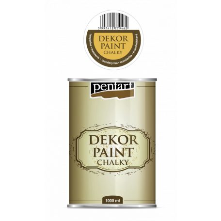 Dekor krétafesték 1000 ml mandarin (1 db)