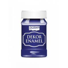 Dekor Zománcfesték 100 ml sötétkék (1 db)