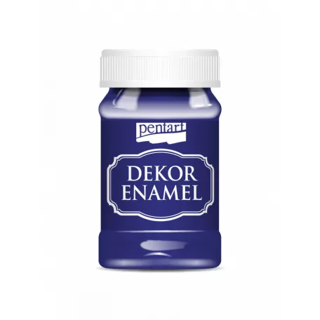 Dekor Zománcfesték 100 ml sötétkék (1 db)