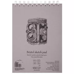 Vázlattömb A5, 185 g / SMLT Bristol Authentic (30 lap)