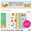 Craft Smith Lunchbox Friends Scrapbook Papírkészlet 12" (30 cm) Paper Pad (48 lap)