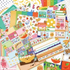   Craft Smith Lunchbox Friends Scrapbook Papírkészlet 12" (30 cm) Paper Pad (48 lap)