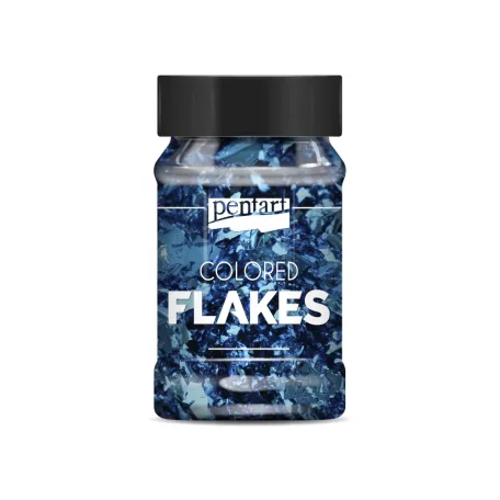 Színes fólia pehely min. 1 g, kék (1 db)