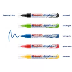 Akril marker , Basic / Acrylic Marker Medium (5 db)