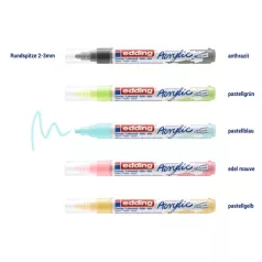 Akril marker , Pastel / Acrylic Marker Medium (5 db)