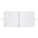Scrapbook Album 12" (30 cm) - Fehér / Fehér lapokkal - White (1 db)